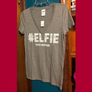 Victoria’s Secret Pink #ELFIE V-Neck